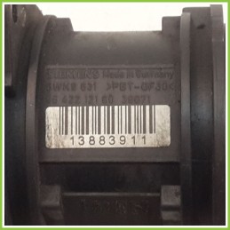Debimetro Misuratore Massa Aria SIEMENS 5WK9631 PEUGEOT 206 9642212180