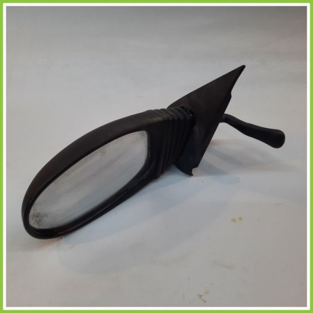 Specchio Specchietto Retrovisore Sinistro SX GOFFRATO FIAT SEICENTO 1E 1998 2005 MAGNETI MARELLI 01-55118 Originale Usato