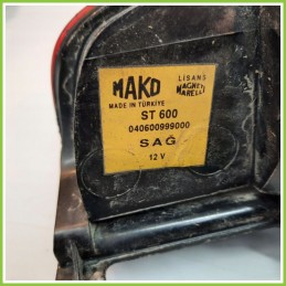 Fanale Fanalino Posteriore Destro DX MAKO ST600 FIAT DOBLO 1W 51735978 Originale Usato