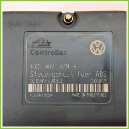 Centralina ABS Modulo Pompa ATE 10.0949-0348.3 10.0204-0190.4 VOLKSWAGEN POLO 3a Serie Originale Usato