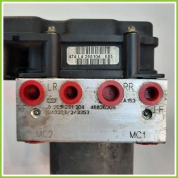 Centralina ABS Modulo Pompa BOSCH 0265800304 0265231308 FIAT IDEA 4D/2S Originale Usato