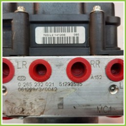 Centralina ABS Modulo Pompa BOSCH 0265800673 0265232021 FIAT PANDA 2Q Originale Usato