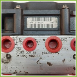 Centralina ABS Modulo Pompa BOSCH 0265800315 0265231331 FIAT PUNTO 2U Originale Usato