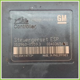 Centralina ABS Modulo Pompa ATE 10.0960-0559.3 10.0306-0248.4 OPEL ZAFIRA A05 Originale Usato