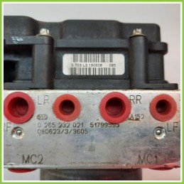 Centralina ABS Modulo Pompa BOSCH 0265800673 0265232021 FIAT PANDA 2Q Originale Usato