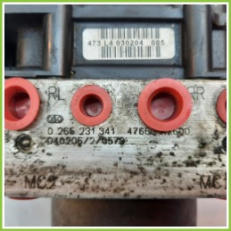 Centralina ABS Modulo Pompa BOSCH 0265800319 0265231341 NISSAN MICRA K12E Originale Usato