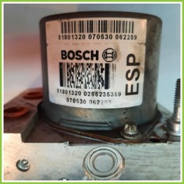 Centralina ABS Modulo Pompa BOSCH 0265950712 0265235359 FIAT 500 3P Originale Usato