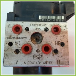 Centralina ABS Modulo Pompa BOSCH 0265202493 A0044312812 MERCEDES-BENZ Classe E W/S210 Originale Usato