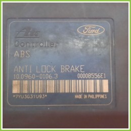 Centralina ABS Modulo Pompa ATE 10.0960-0106.3 10.03026-0093.4 FORD FIESTA CBK Originale Usato