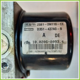 Centralina ABS Modulo Pompa ATE 10.0960-0106.3 10.03026-0093.4 FORD FIESTA CBK Originale Usato