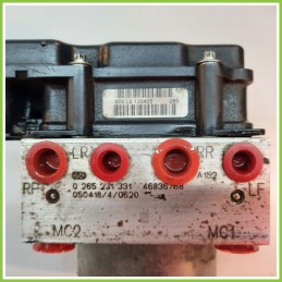 Centralina ABS Modulo Pompa BOSCH 0265800315 0265231331 FIAT PUNTO 2U Originale Usato