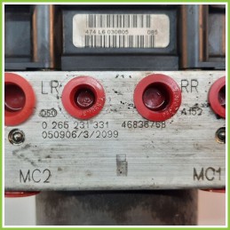 Centralina ABS Modulo Pompa BOSCH 0265800315 0265231331 FIAT PUNTO 2U Originale Usato
