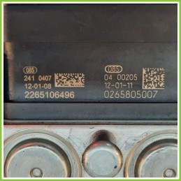 Centralina ABS Modulo Pompa BOSCH 0265805007 0265260011 FIAT PANDA -33 Originale Usato