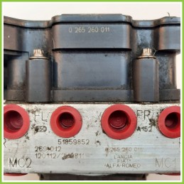 Centralina ABS Modulo Pompa BOSCH 0265805007 0265260011 FIAT PANDA -33 Originale Usato