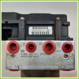 Centralina ABS Modulo Pompa BOSCH 0265800673 0265232021 FIAT PANDA 0X Originale Usato