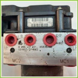 Centralina ABS Modulo Pompa BOSCH 0265800315 0265231331 FIAT PUNTO 2U Originale Usato