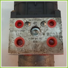 Centralina ABS Modulo Pompa BOSCH 0273004395 0265216732 RENAULT MEGANE 1a Serie Originale Usato