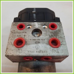 Centralina ABS Modulo Pompa BOSCH 0273004395 0265216732 RENAULT MEGANE 1a Serie Originale Usato