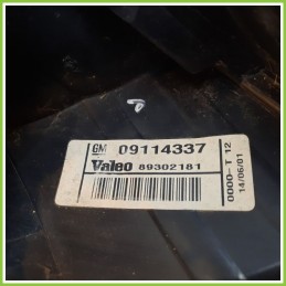Fanale Fanalino Posteriore Destro DX VALEO 89302181 OPEL CORSA X01 9114337 Originale Usato
