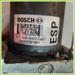Centralina ABS Modulo Pompa BOSCH 0265950711 0265235357 ALFA ROMEO 147 W8 Originale Usato