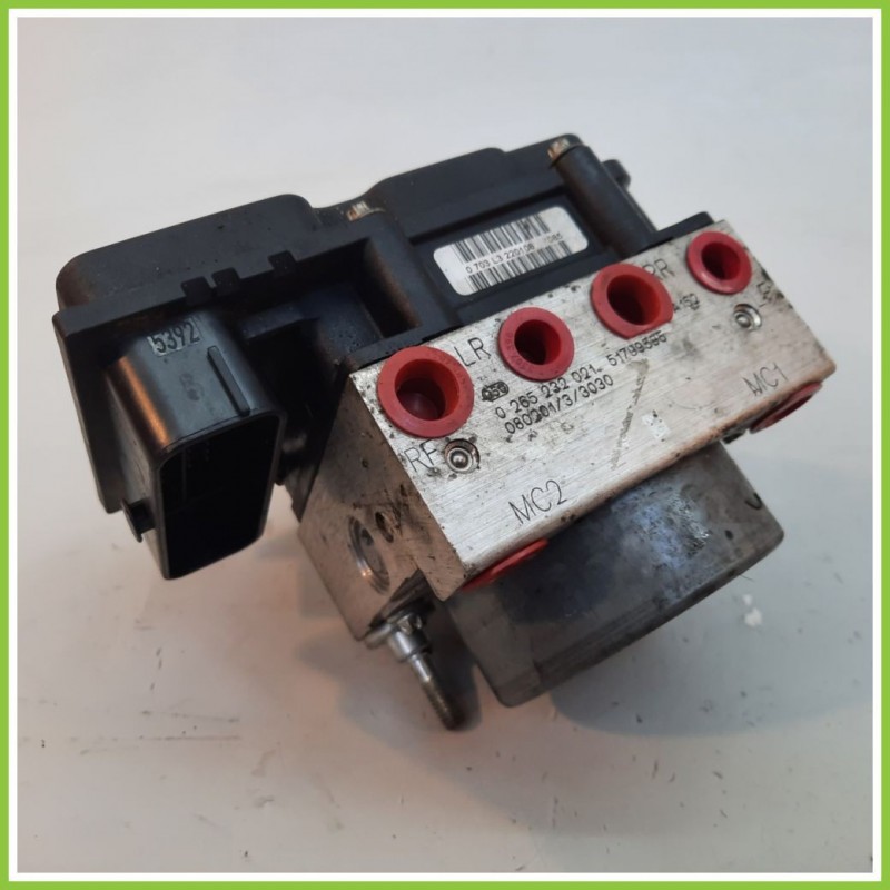 Centralina ABS Modulo Pompa BOSCH 0265800673 0265232021 FIAT PANDA 2Q Originale Usato