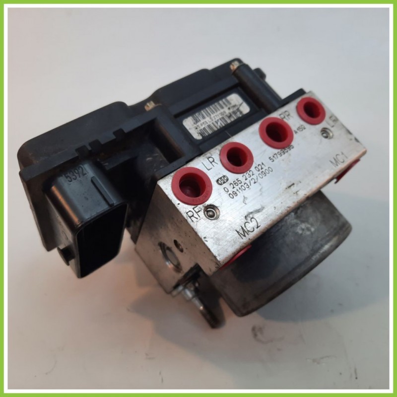 Centralina ABS Modulo Pompa BOSCH 0265800673 0265232021 FIAT PANDA 3U Originale Usato