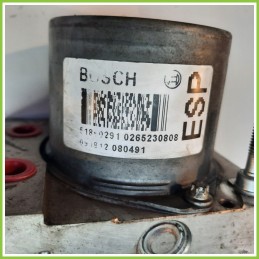 Centralina ABS Modulo Pompa BOSCH 0265951378 0265230808 FIAT GRANDE PUNTO 3X Originale Usato