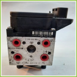 Centralina ABS Modulo Pompa BOSCH 0265202461 MERCEDES-BENZ Classe A W168 Originale Usato