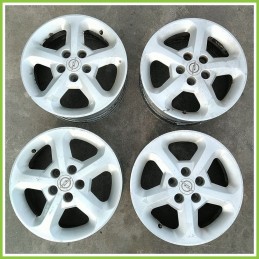 Cerchi in Lega Usati da 16 pollici per Opel Zafira B 4pz - Lotto C-1787