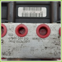 BOSCH 0265800306 0265231312 FIAT PANDA 2Q Originale Usato