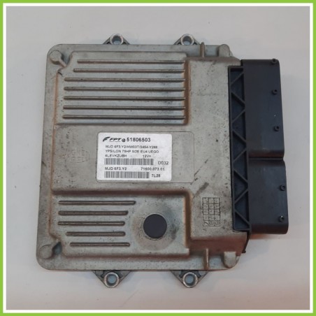 Centralina Motore Iniezione ECU MAGNETI MARELLI MJD6F3.Y2 LANCIA YPSILON TE 1.3 MJT ARGENTO 51806503 Diesel 2006 2008