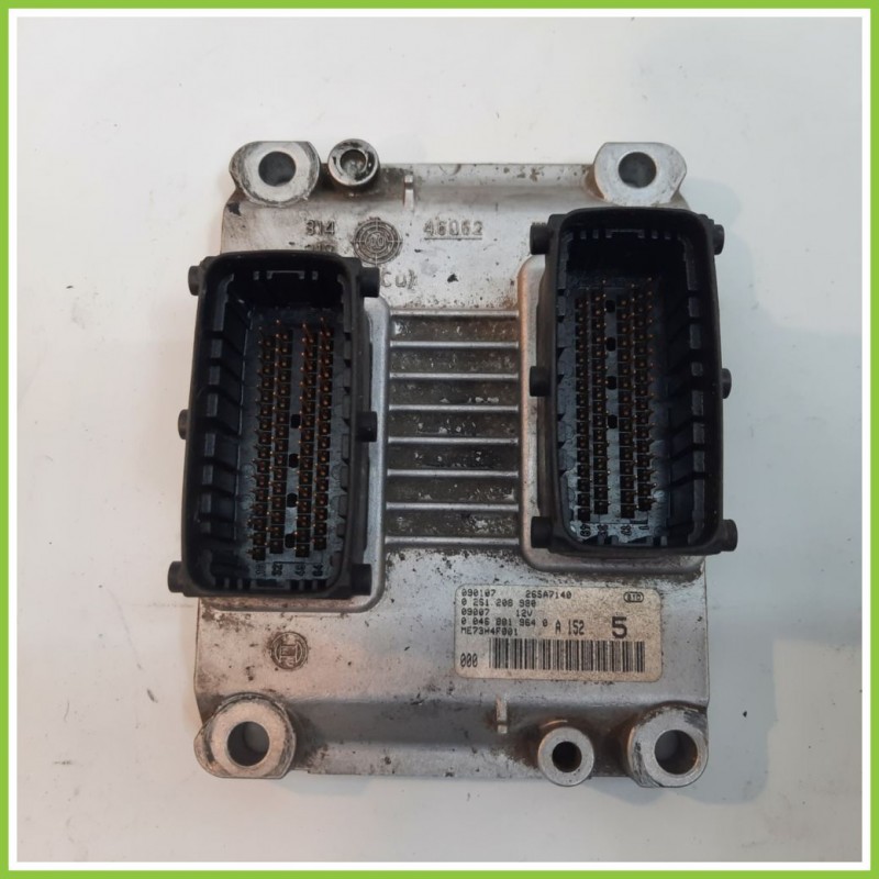 Centralina Motore Iniezione ECU BOSCH 0261206980 FIAT PUNTO 1N/1P 1.2 468019840 Benzina 1999 2005