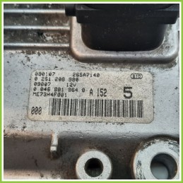 Centralina Motore Iniezione ECU BOSCH 0261206980 FIAT PUNTO 1N/1P 1.2 468019840 Benzina 1999 2005