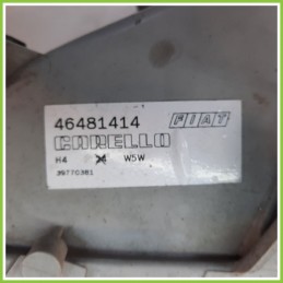 Faro Fanale Proiettore Sinistro SX CARELLO 39770381 FIAT PUNTO 1a Serie 46481414 Originale Usato