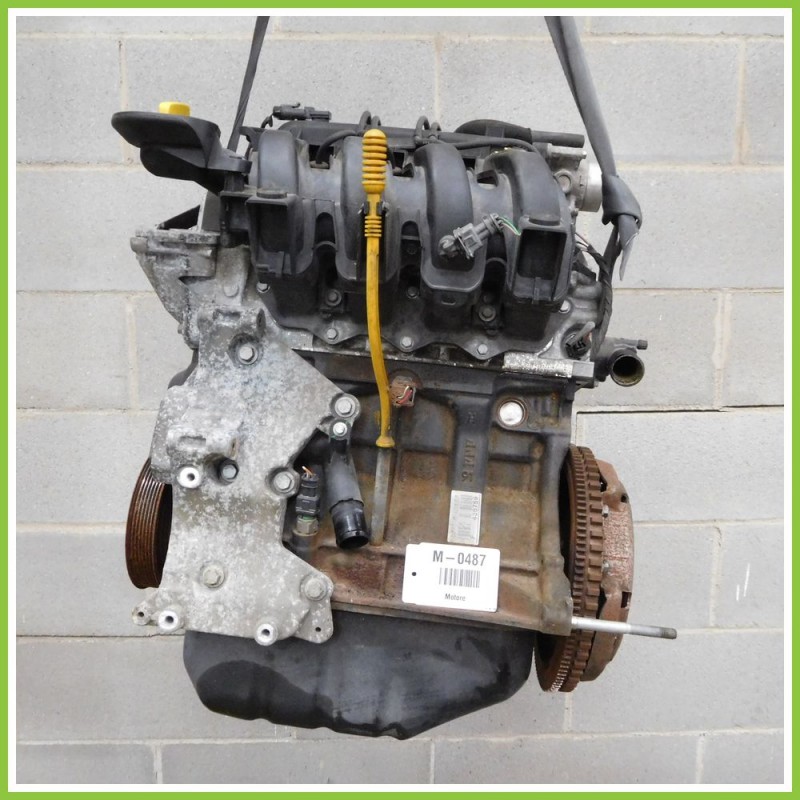 Motore Completo Funzionante D4FD7 RENAULT CLIO 3a Serie BENZINA Originale Usato