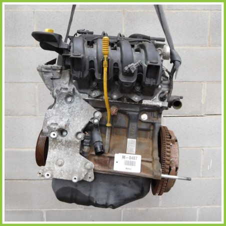 Motore Completo Funzionante D4FD7 RENAULT CLIO 3a Serie BENZINA Originale Usato