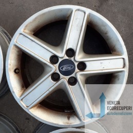 Cerchi in Lega Ford Fusion 16 pollici 16" 6.5j 5x108 ET 52.00 4pz originali usati 4pz