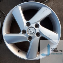 Cerchi in Lega Mazda 6 16 pollici 16" 7.0j 5x114 ET 53.00 4pz originali usati 4pz