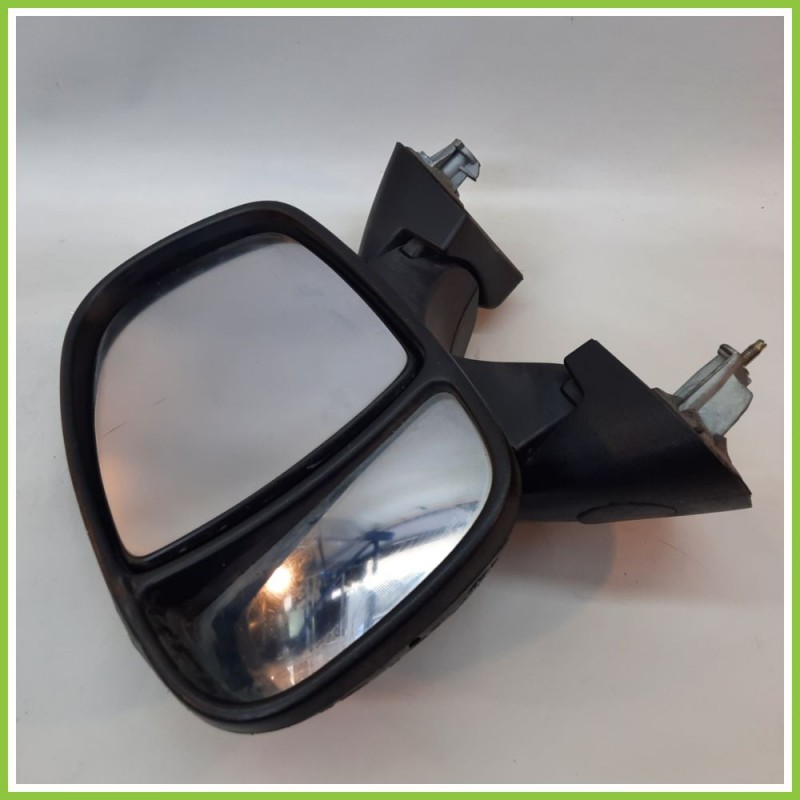 Specchio Specchietto Retrovisore Sinistro SX GOFFRATO RENAULT TRAFIC 2001 2006 Originale Usato
