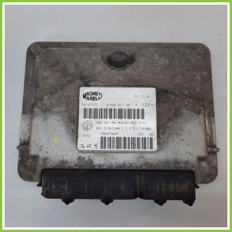 Centralina Motore Iniezione ECU MAGNETI MARELLI IAW4AF.M9 FIAT SEICENTO 1E 1.1 55187372 1998 2005