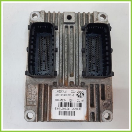 Centralina Motore Iniezione ECU MAGNETI MARELLI IAW5SF3.M1 FIAT GRANDE PUNTO 2Y 1.2 51798649 2005 2008