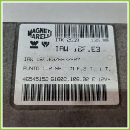 Centralina Motore Iniezione ECU MAGNETI MARELLI IAW16F.E3 FIAT PUNTO 1a Serie 46545152 1993 1999