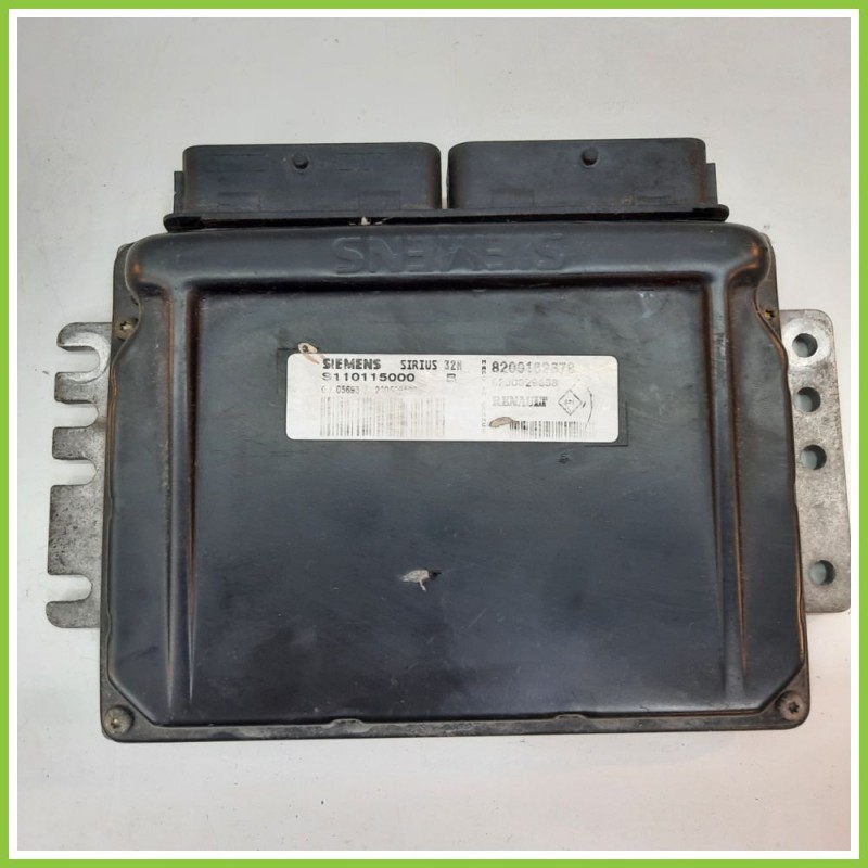 Centralina Motore Iniezione ECU SIEMENS S110115000 RENAULT CLIO 2a Serie 1.2 8200162378 2001 2010