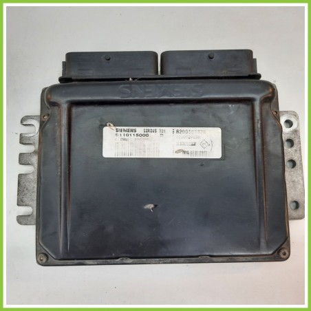 Centralina Motore Iniezione ECU SIEMENS S110115000 RENAULT CLIO 2a Serie 1.2 8200162378 2001 2010