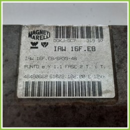 Centralina Motore Iniezione ECU MAGNETI MARELLI IAW16F.EB FIAT PUNTO 1a Serie 46480662 1993 1999