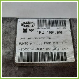 Centralina Motore Iniezione ECU MAGNETI MARELLI IAW16F.EB FIAT PUNTO 1a Serie 46545150 1993 1999