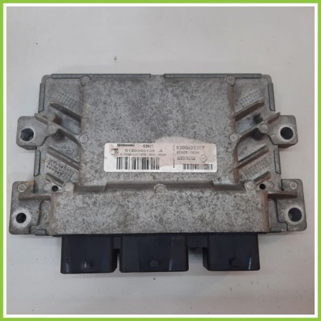 Centralina Motore Iniezione ECU CONTINENTAL S120200105A RENAULT CLIO 3a Serie 1.2 16V 8200522358 2005 2009