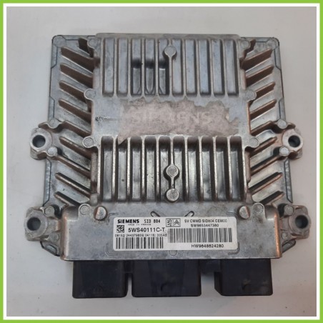 Centralina Motore Iniezione ECU SIEMENS 5WS40111C-T CITROEN C2 1.4 9653447380 2003 2010