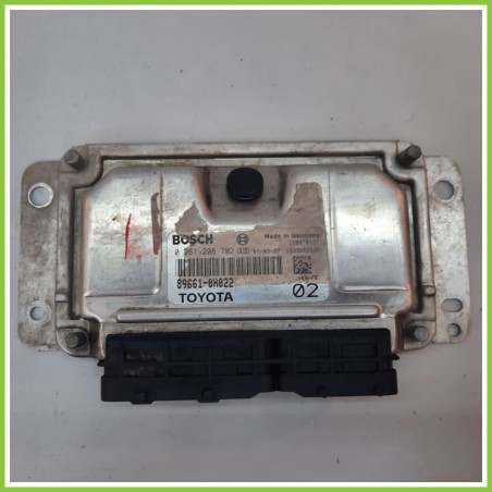 Centralina Motore Iniezione ECU BOSCH 0261208702 CITROEN C1 1.0 89661-0H022 2005 2014