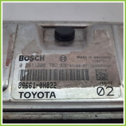 Centralina Motore Iniezione ECU BOSCH 0261208702 CITROEN C1 1.0 89661-0H022 2005 2014